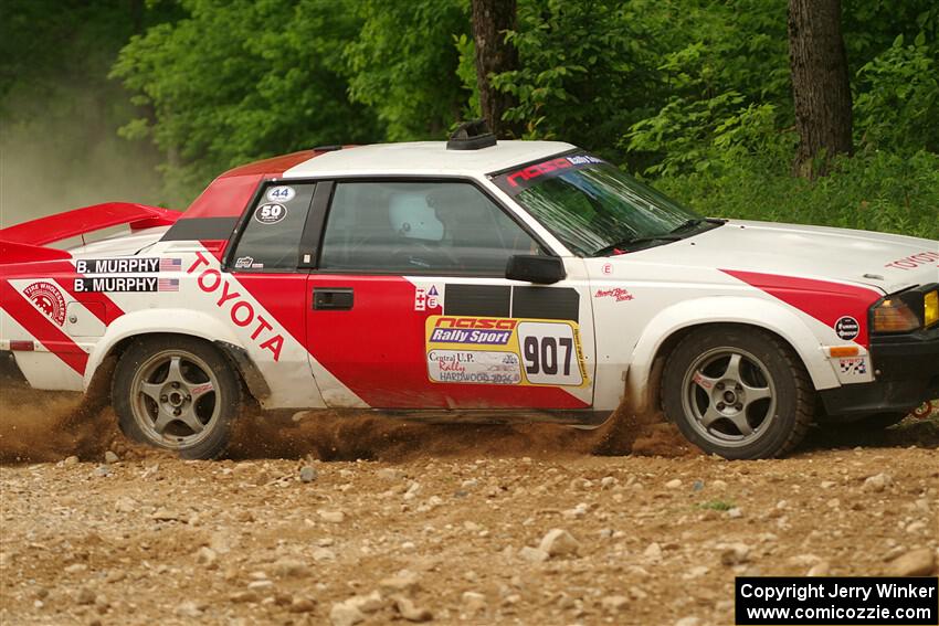 Bryce Murphy / Braxton Murphy Toyota Celica GTS on SS2, Skunk Creek.
