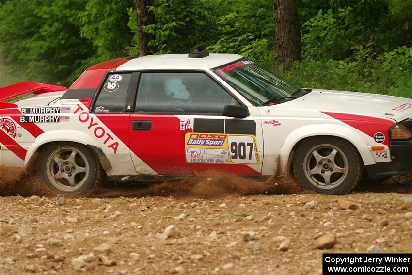 Bryce Murphy / Braxton Murphy Toyota Celica GTS on SS2, Skunk Creek.