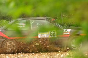 Joe Boburka / Elizabeth Unglenieks-Ploeg Ford Escort on SS2, Skunk Creek.