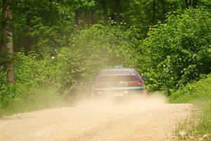 Maegan Burkart / Joanna Seaman Honda CRX Si on SS2, Skunk Creek.