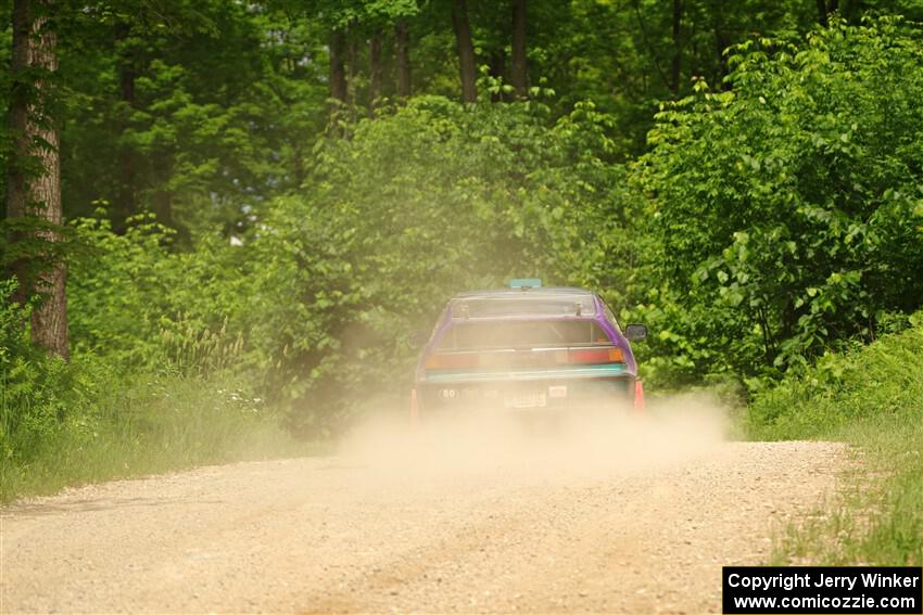 Maegan Burkart / Joanna Seaman Honda CRX Si on SS2, Skunk Creek.