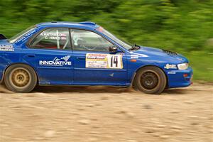 Connor Himes / Aleut Hatfield Subaru Impreza on SS3, Woodtick Hollow.