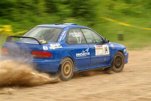 Connor Himes / Aleut Hatfield Subaru Impreza on SS3, Woodtick Hollow.