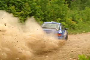 Connor Himes / Aleut Hatfield Subaru Impreza on SS3, Woodtick Hollow.