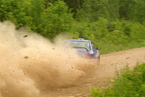 Connor Himes / Aleut Hatfield Subaru Impreza on SS3, Woodtick Hollow.