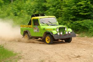 Mike Purzycki / Matt Wernette Jeep Scrambler on SS3, Woodtick Hollow.
