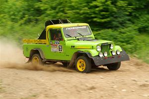 Mike Purzycki / Matt Wernette Jeep Scrambler on SS3, Woodtick Hollow.