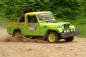 Mike Purzycki / Matt Wernette Jeep Scrambler on SS3, Woodtick Hollow.