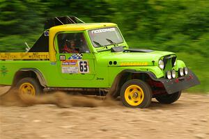 Mike Purzycki / Matt Wernette Jeep Scrambler on SS3, Woodtick Hollow.