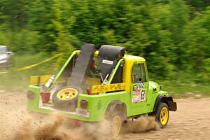 Mike Purzycki / Matt Wernette Jeep Scrambler on SS3, Woodtick Hollow.