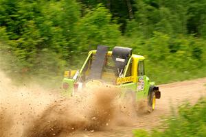 Mike Purzycki / Matt Wernette Jeep Scrambler on SS3, Woodtick Hollow.