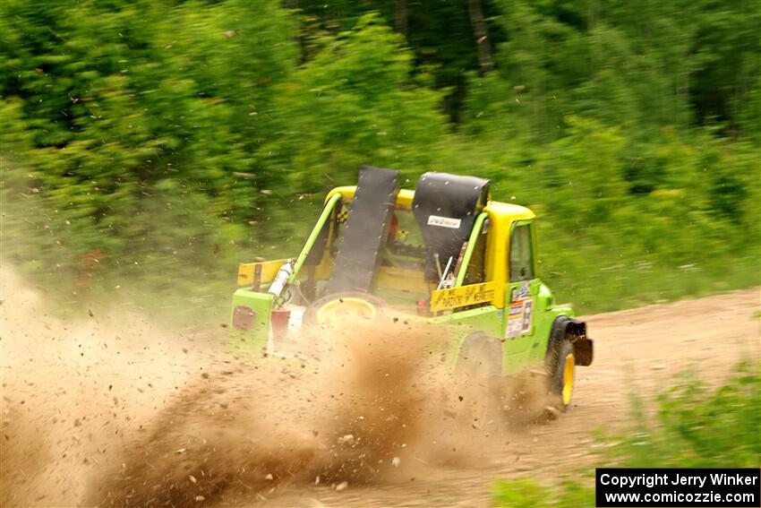 Mike Purzycki / Matt Wernette Jeep Scrambler on SS3, Woodtick Hollow.