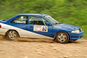 Jacob Kennedy / Josh Remmetter Ford Escort GT on SS3, Woodtick Hollow.