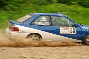 Jacob Kennedy / Josh Remmetter Ford Escort GT on SS3, Woodtick Hollow.
