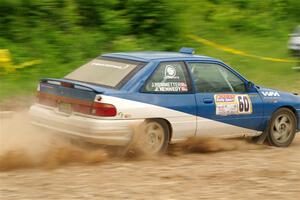 Jacob Kennedy / Josh Remmetter Ford Escort GT on SS3, Woodtick Hollow.