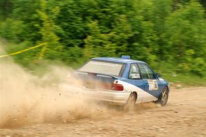 Jacob Kennedy / Josh Remmetter Ford Escort GT on SS3, Woodtick Hollow.