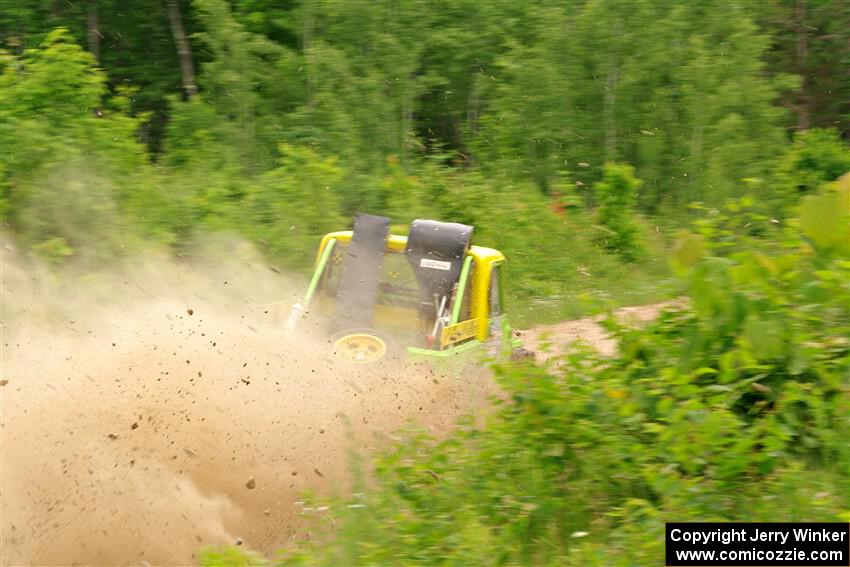 Mike Purzycki / Matt Wernette Jeep Scrambler on SS3, Woodtick Hollow.