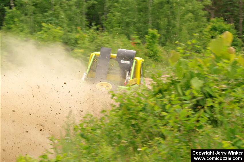 Mike Purzycki / Matt Wernette Jeep Scrambler on SS3, Woodtick Hollow.