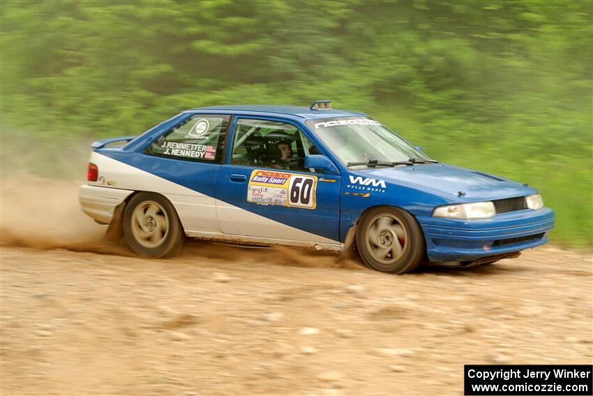 Jacob Kennedy / Josh Remmetter Ford Escort GT on SS3, Woodtick Hollow.