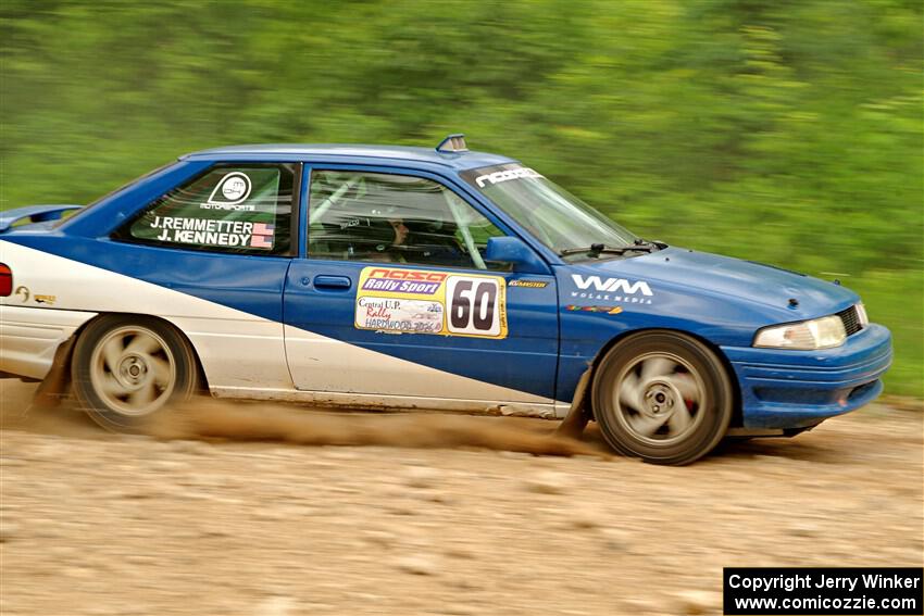 Jacob Kennedy / Josh Remmetter Ford Escort GT on SS3, Woodtick Hollow.