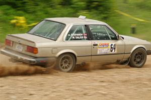 Mohammad Salehi / Artur Stepanov BMW 325is on SS3, Woodtick Hollow.