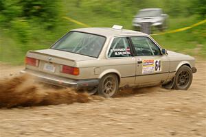Mohammad Salehi / Artur Stepanov BMW 325is on SS3, Woodtick Hollow.