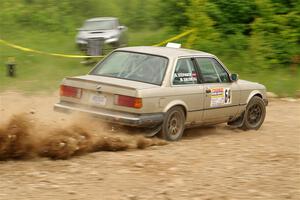 Mohammad Salehi / Artur Stepanov BMW 325is on SS3, Woodtick Hollow.