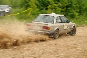 Mohammad Salehi / Artur Stepanov BMW 325is on SS3, Woodtick Hollow.