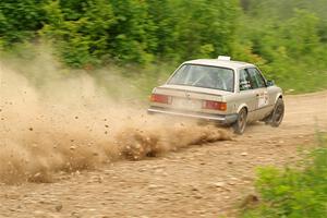 Mohammad Salehi / Artur Stepanov BMW 325is on SS3, Woodtick Hollow.