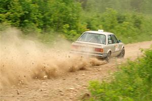 Mohammad Salehi / Artur Stepanov BMW 325is on SS3, Woodtick Hollow.