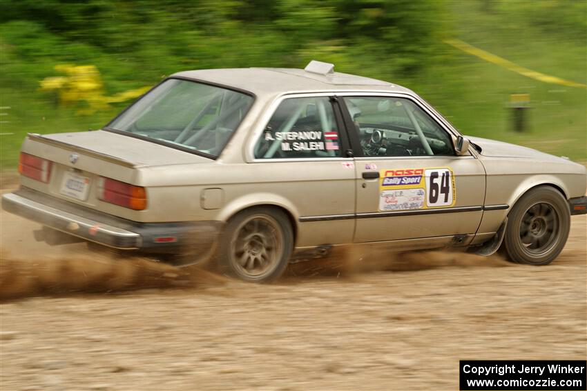 Mohammad Salehi / Artur Stepanov BMW 325is on SS3, Woodtick Hollow.