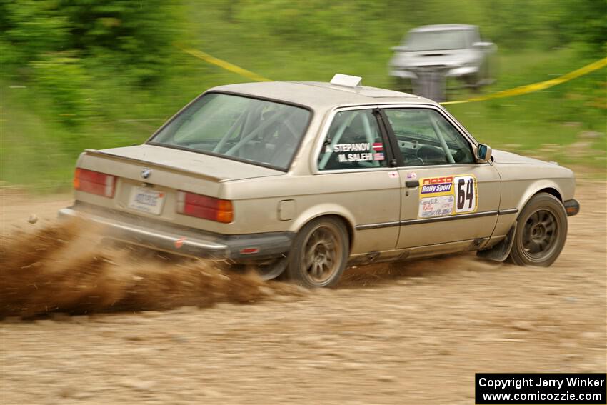 Mohammad Salehi / Artur Stepanov BMW 325is on SS3, Woodtick Hollow.