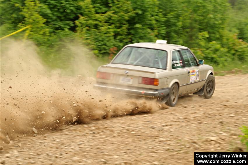 Mohammad Salehi / Artur Stepanov BMW 325is on SS3, Woodtick Hollow.