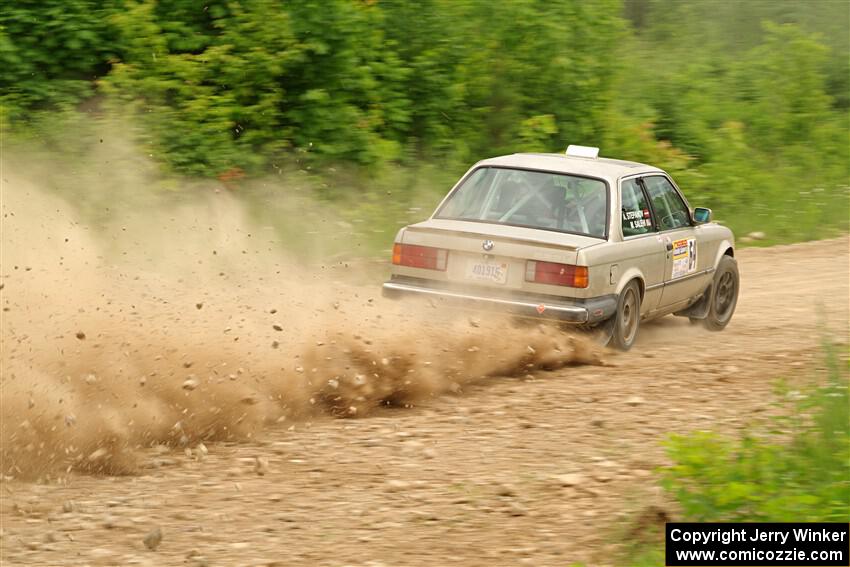 Mohammad Salehi / Artur Stepanov BMW 325is on SS3, Woodtick Hollow.