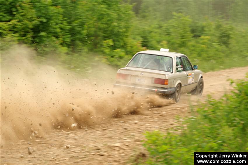 Mohammad Salehi / Artur Stepanov BMW 325is on SS3, Woodtick Hollow.