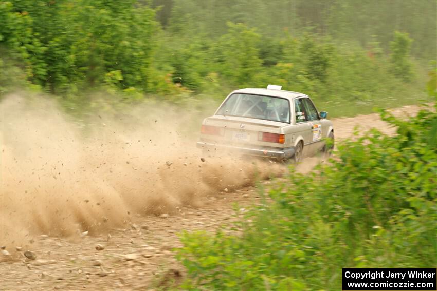 Mohammad Salehi / Artur Stepanov BMW 325is on SS3, Woodtick Hollow.