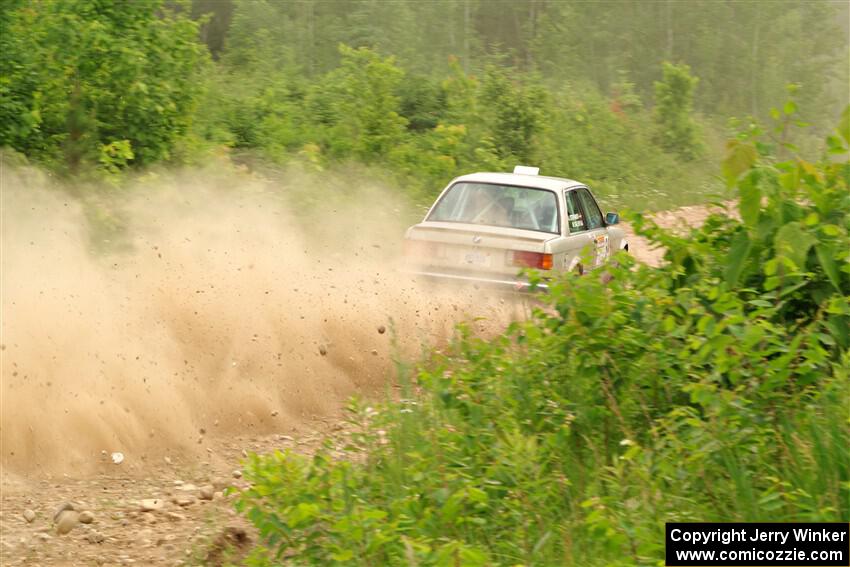 Mohammad Salehi / Artur Stepanov BMW 325is on SS3, Woodtick Hollow.