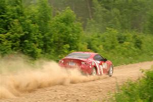 Eric Anderson / Taylor Haelterman Toyota FR-S on SS3, Woodtick Hollow.