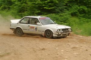 Elena Huizar / Julienne Ciacico BMW 325i on SS3, Woodtick Hollow.