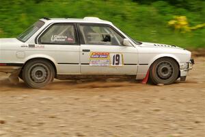 Elena Huizar / Julienne Ciacico BMW 325i on SS3, Woodtick Hollow.