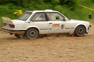 Elena Huizar / Julienne Ciacico BMW 325i on SS3, Woodtick Hollow.