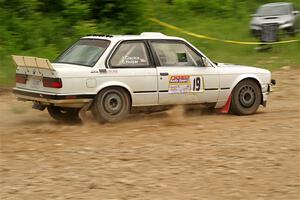Elena Huizar / Julienne Ciacico BMW 325i on SS3, Woodtick Hollow.