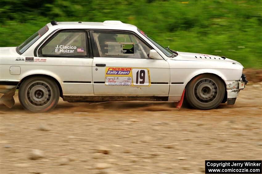 Elena Huizar / Julienne Ciacico BMW 325i on SS3, Woodtick Hollow.