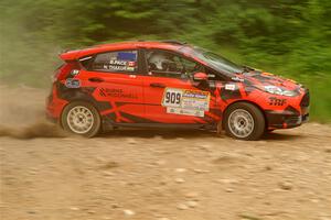 Nikhil Thakur / Brandon Pace Ford Fiesta ST on SS3, Woodtick Hollow.