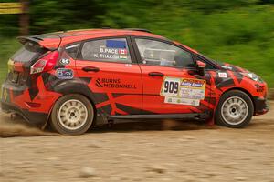 Nikhil Thakur / Brandon Pace Ford Fiesta ST on SS3, Woodtick Hollow.