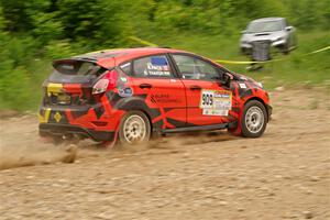 Nikhil Thakur / Brandon Pace Ford Fiesta ST on SS3, Woodtick Hollow.