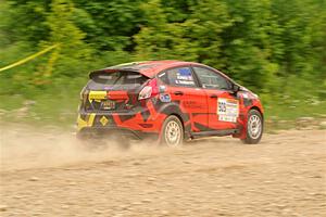 Nikhil Thakur / Brandon Pace Ford Fiesta ST on SS3, Woodtick Hollow.
