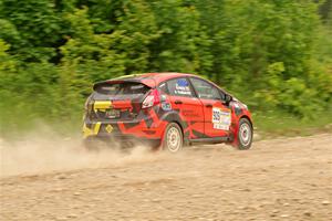 Nikhil Thakur / Brandon Pace Ford Fiesta ST on SS3, Woodtick Hollow.