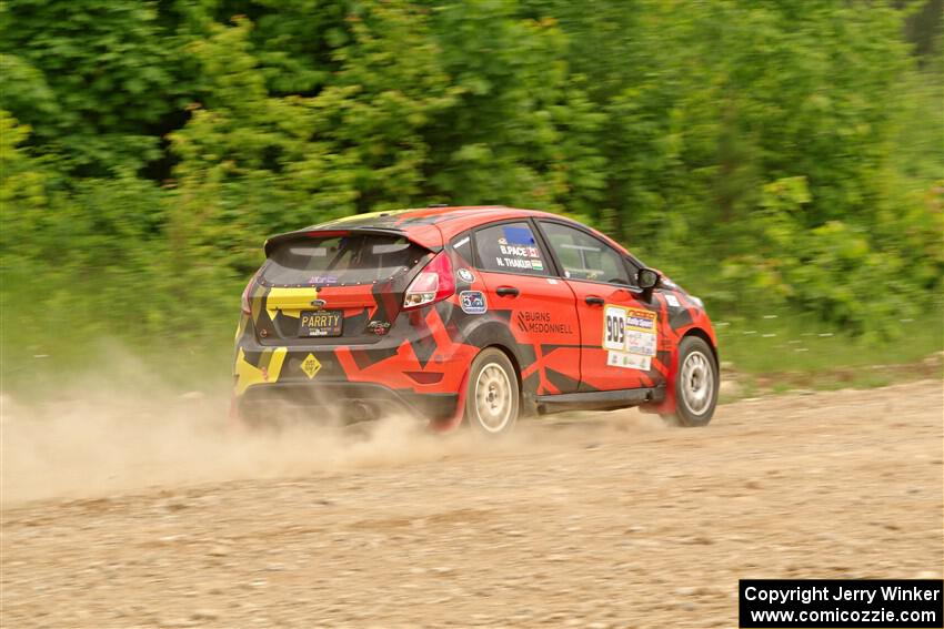 Nikhil Thakur / Brandon Pace Ford Fiesta ST on SS3, Woodtick Hollow.