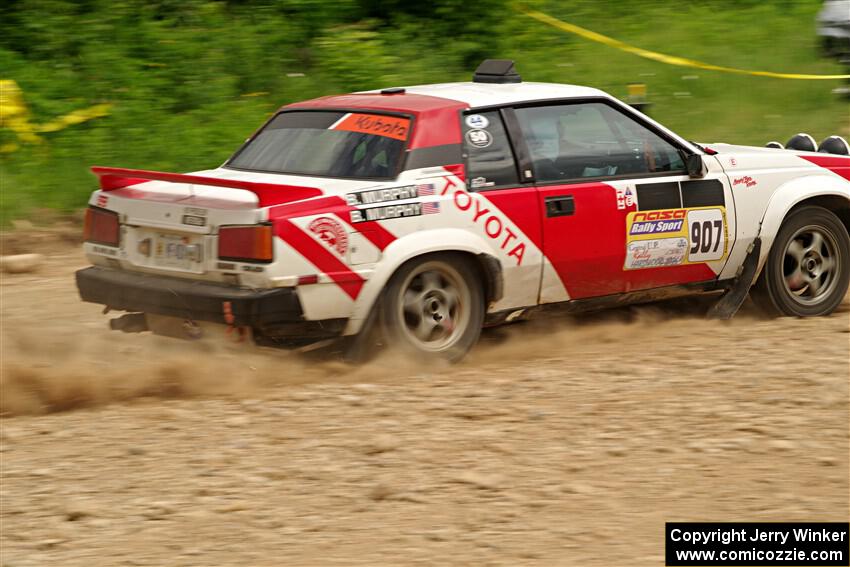 Bryce Murphy / Braxton Murphy Toyota Celica GTS on SS3, Woodtick Hollow.
